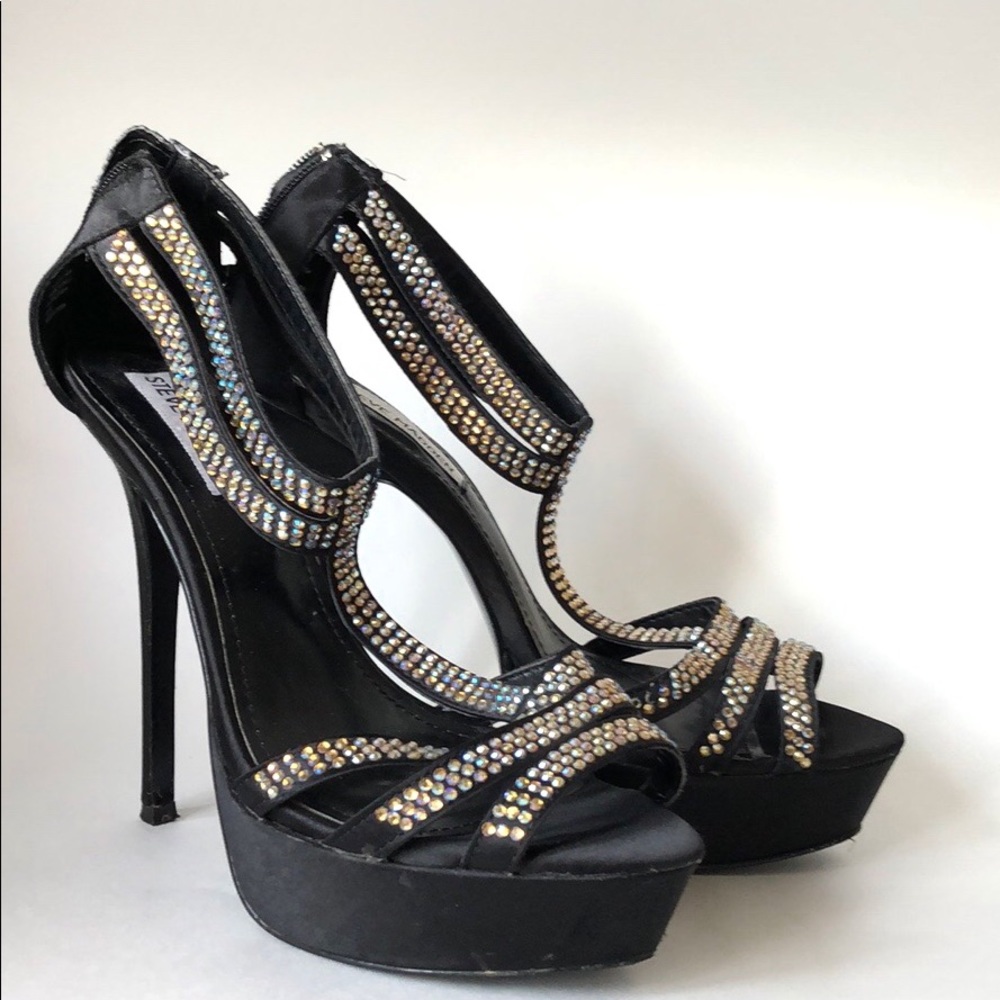 Steve Madden sequin high heels